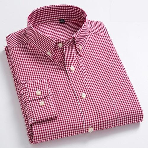 Men's Red Allen Dress Shirt