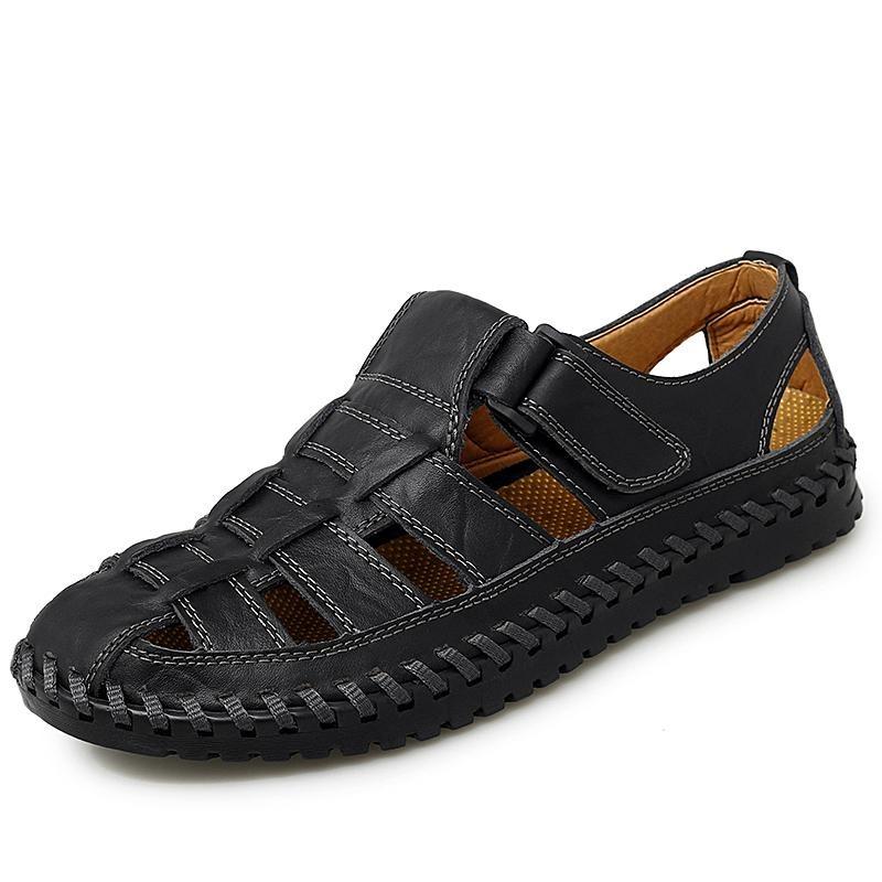 Men's Black Spartan Sandal