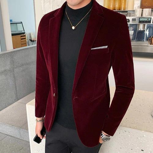 Men's Maroon Ceremony Blazer