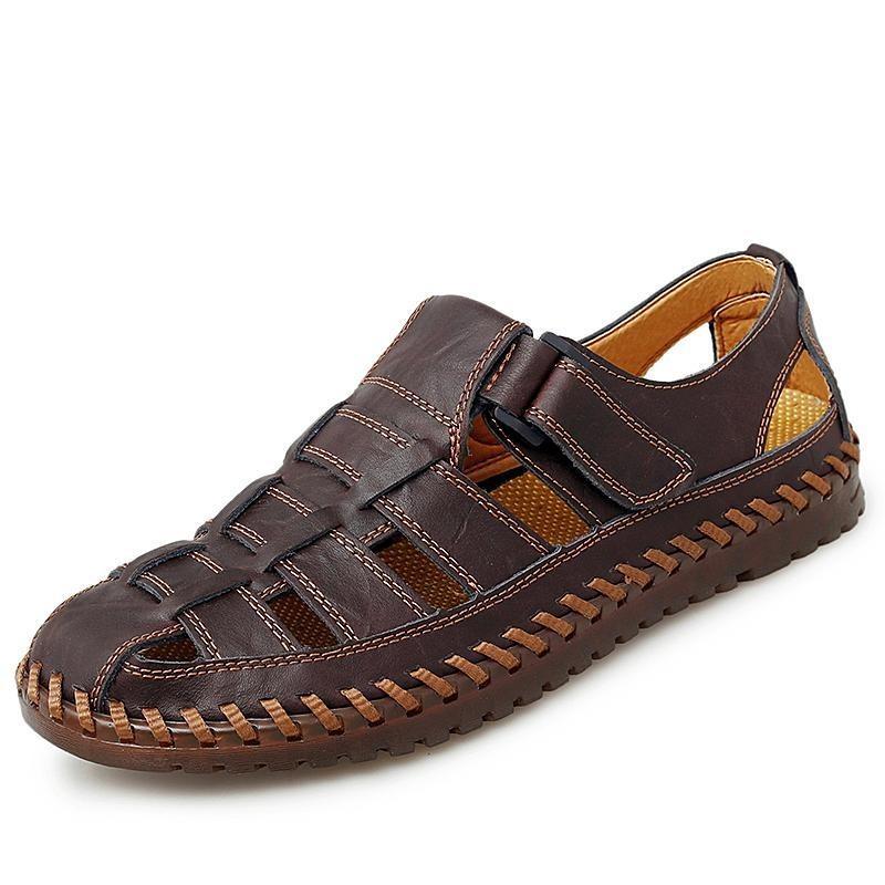 Men's Dark Brown Spartan Sandal