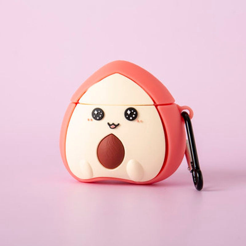 Cute Peach Airpod Case
