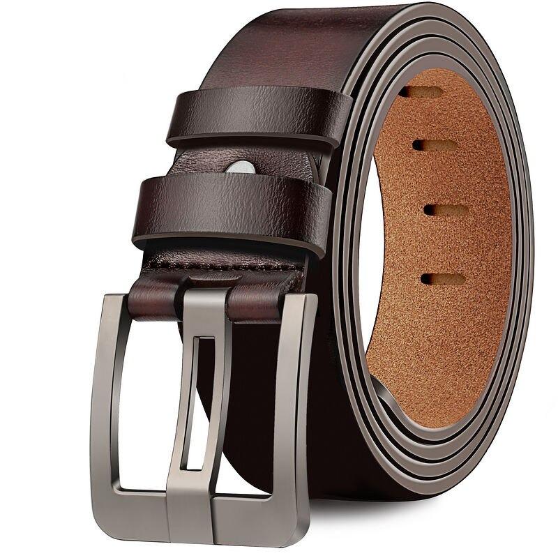 Brown Leather San Antonio Belt