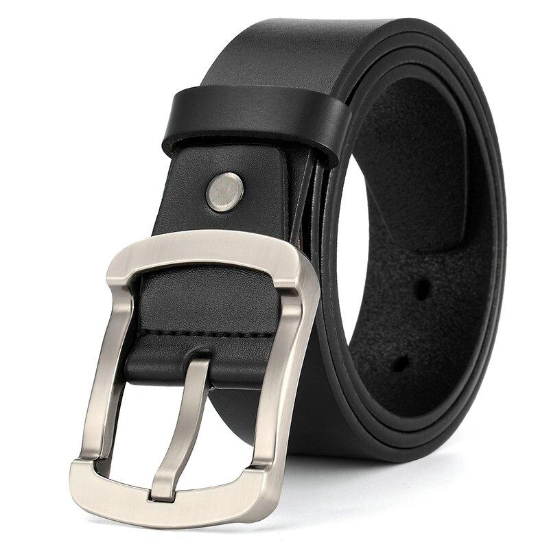 Men's Black Leather Austin Belt