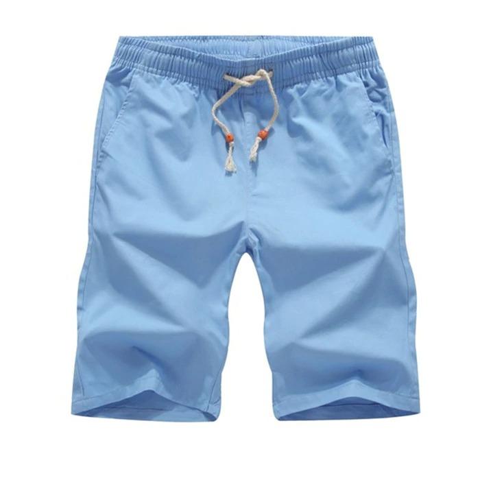 Blue Casual Shorts