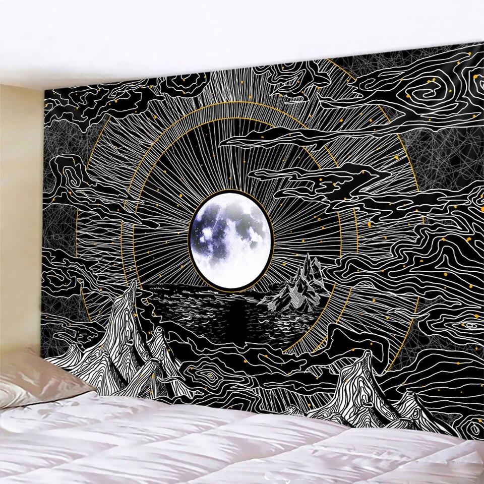 Mysterious Moon Tapestry