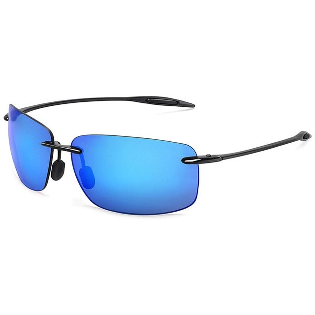 Golf Paradise Minimal Sport Sunglasses (Blue)