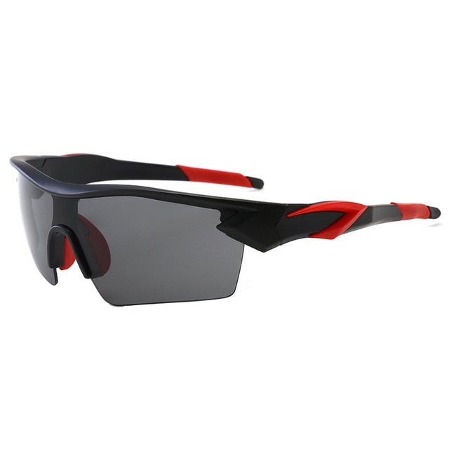 Golf Paradise Sport Sunglasses (Red & Black)
