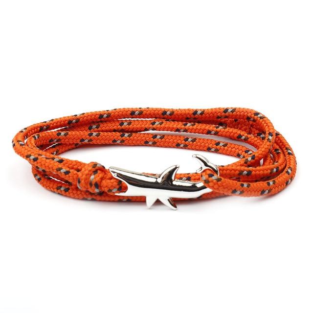 Pacific Nautical Orange Jaws Bracelet