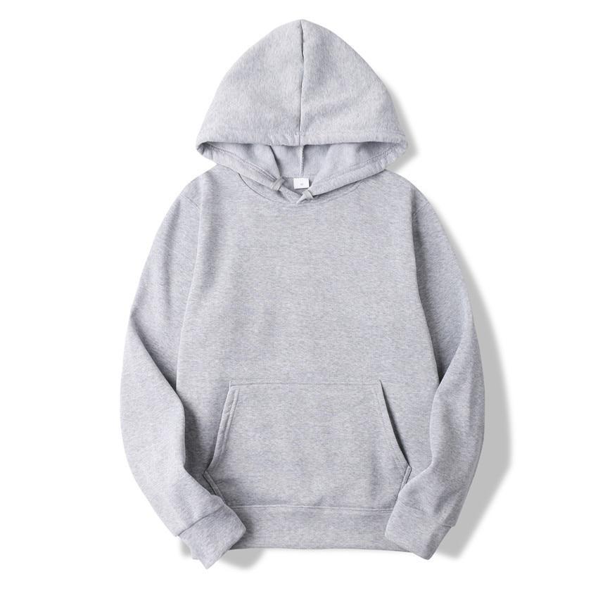 Light Grey Canvas Hoodie