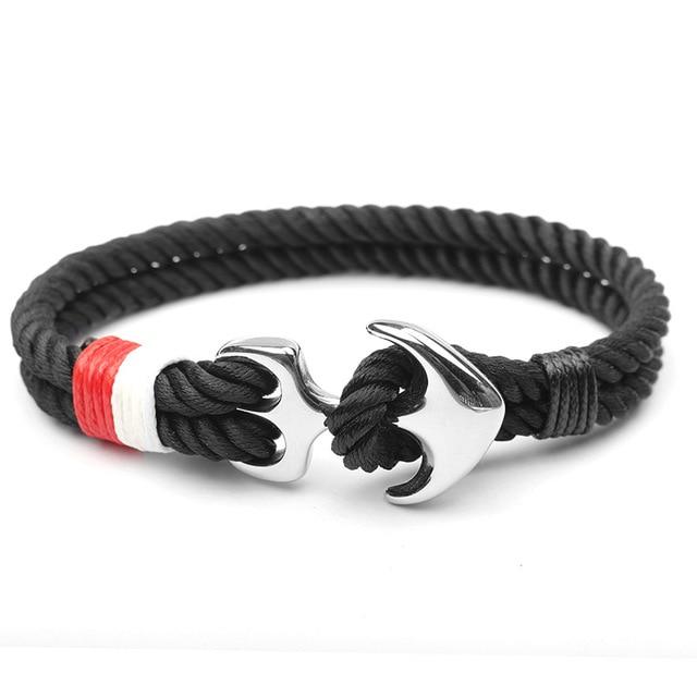SPECIAL OFFER Nautical Black Anchor Bracelet