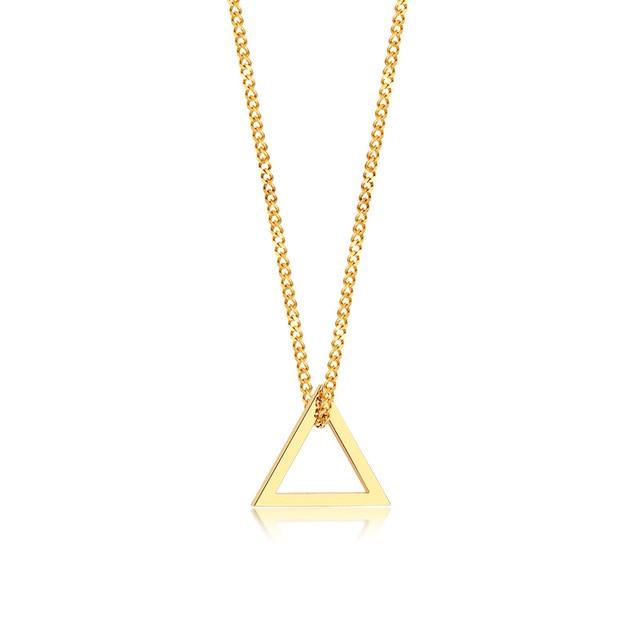 Ellipses Pendant - Gold Horus