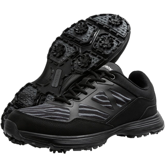 Golf Paradise Spiked All Black Pro Shoes