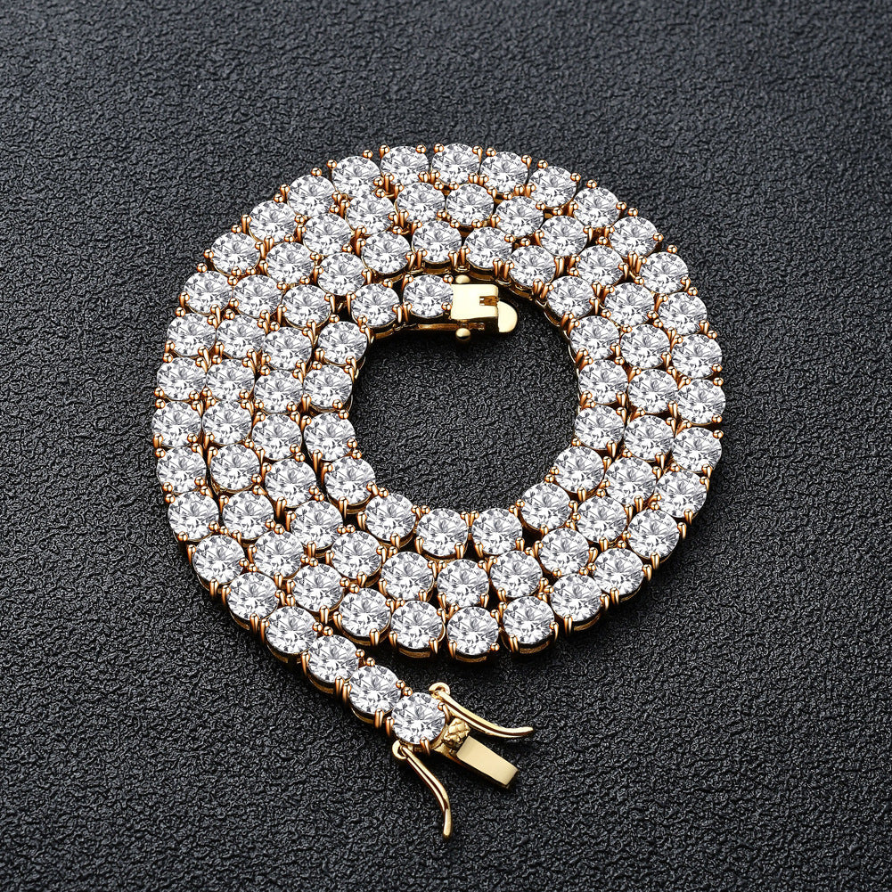 3mm 14K Gold Tennis Chain