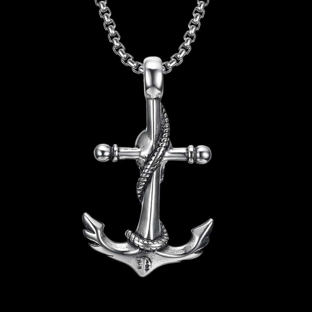 SKULL ANCHOR PENDANT
