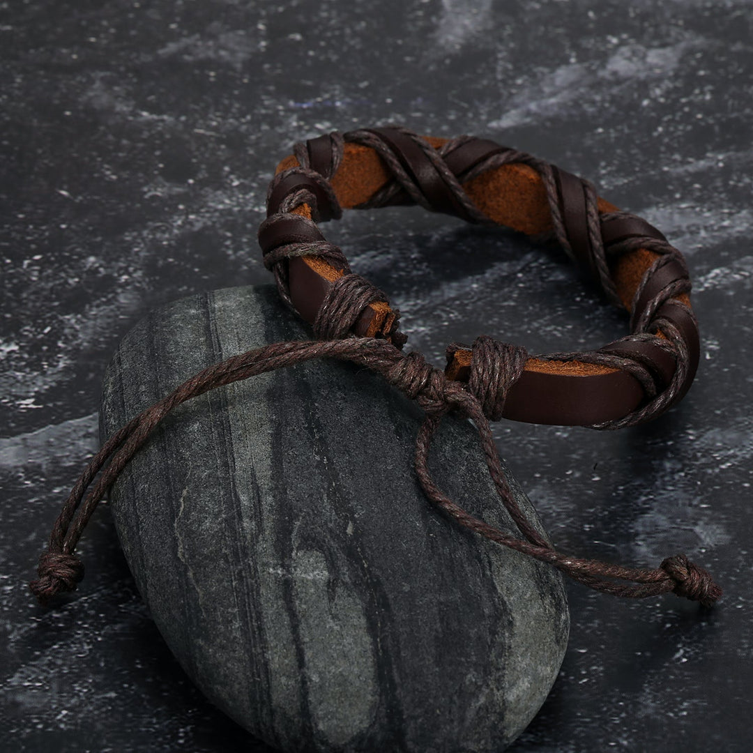 Nordic Pride Leather Nordic Arm Rings