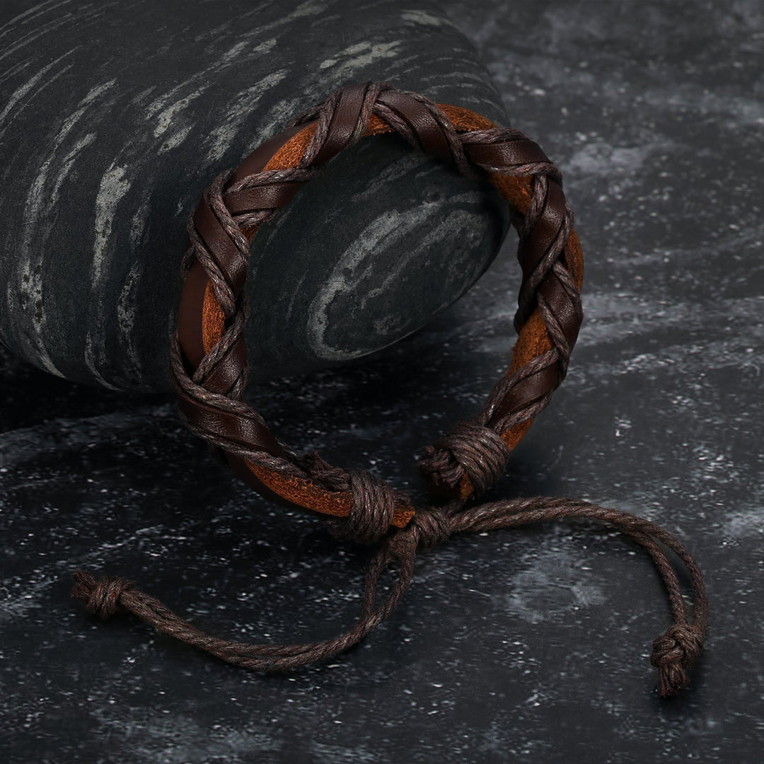 Nordic Pride Leather Nordic Arm Rings