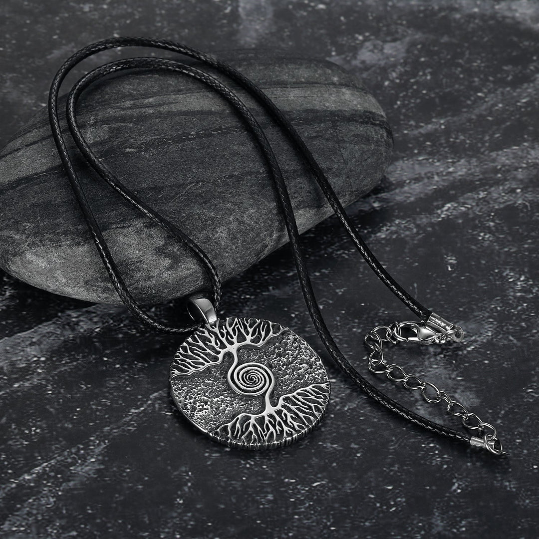 Nordic Pride Celtic Tree of Life Pendant & Chain