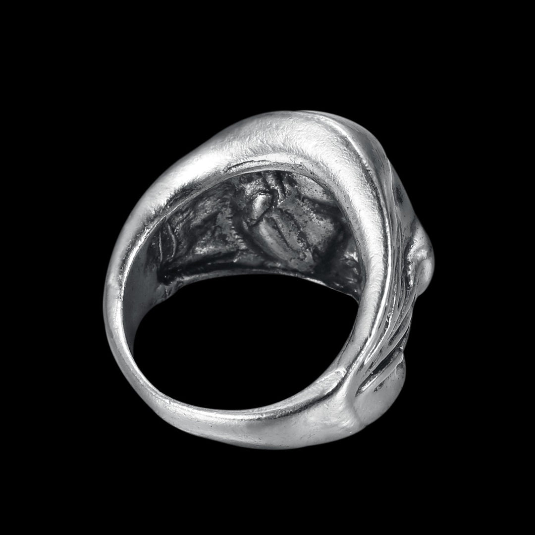 GRIM REAPER SKULL HEAD RING