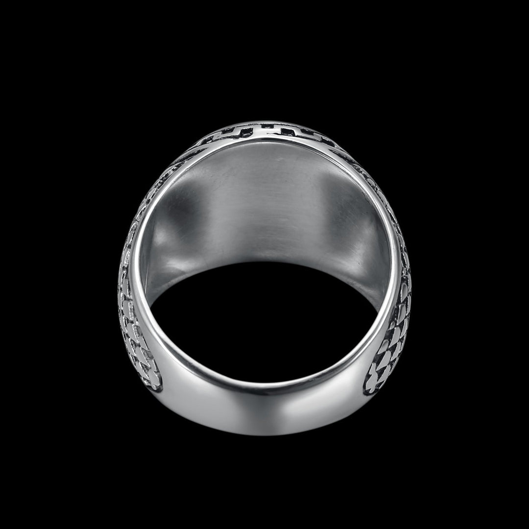 GOLDEN CROSS RING