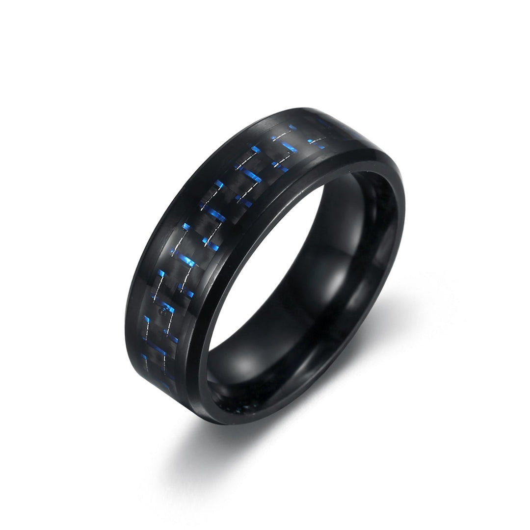 Nordic Pride Carbon Fibre Basilisk Scale Nordic Wedding Rings