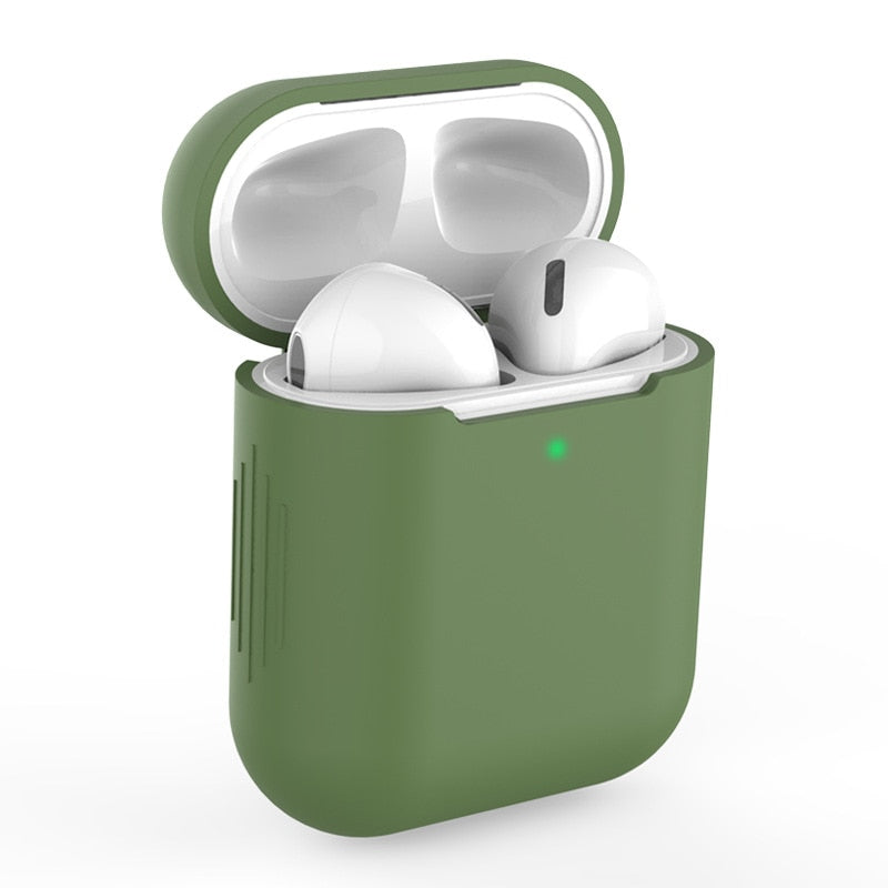 Simple Ribbed Silicon Gen 1 & 2 Airpod Cases