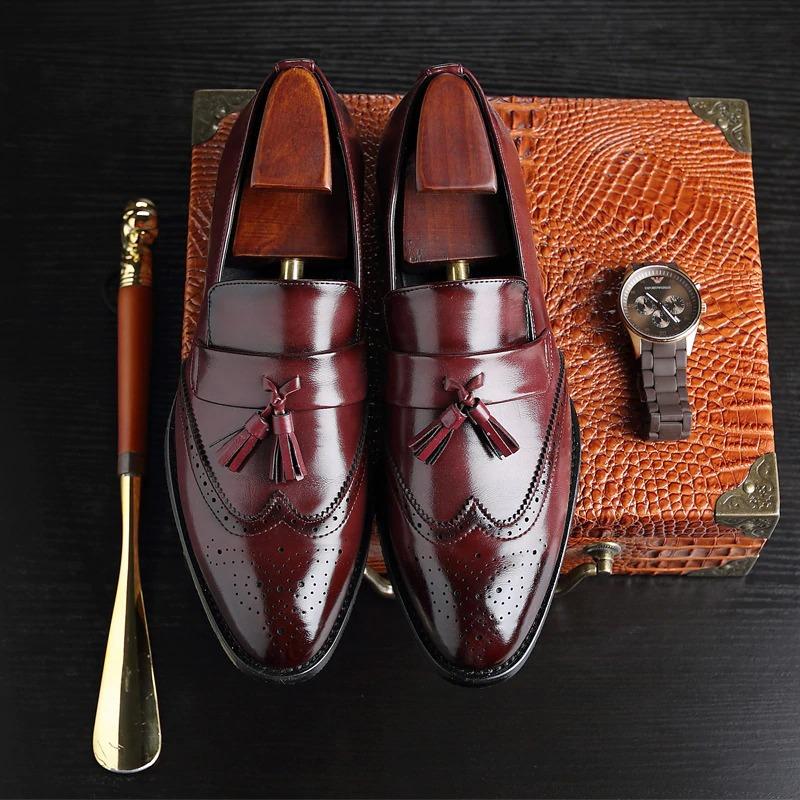 Men's Mahogany Palermo Shoe