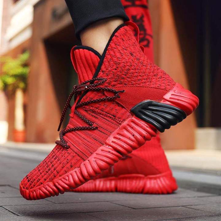 Men's Red Interval Sneaker