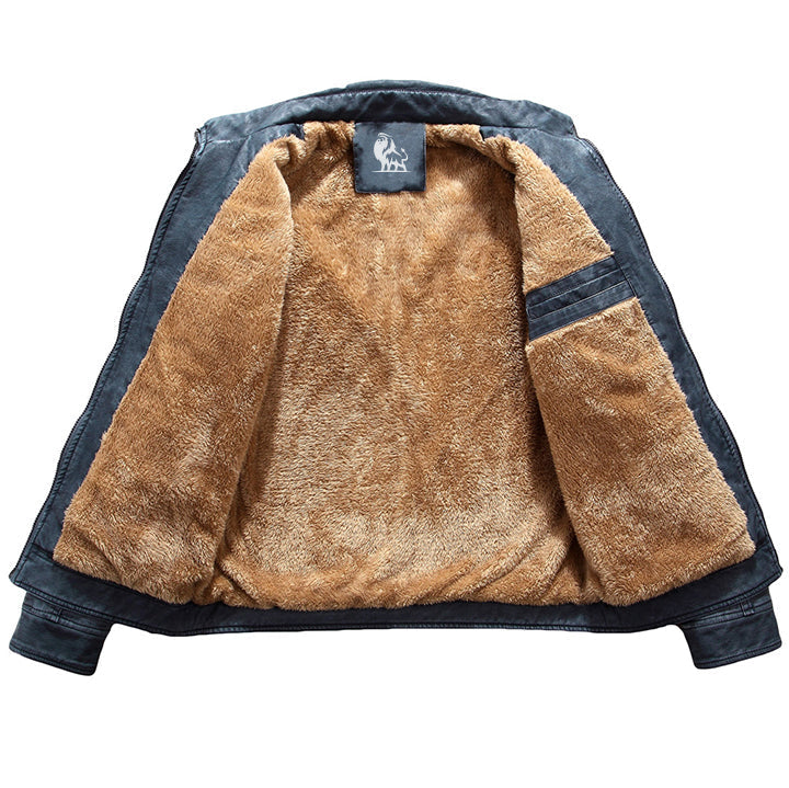 Chopper Fleece Biker Jacket