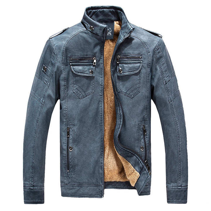 Chopper Fleece Biker Jacket