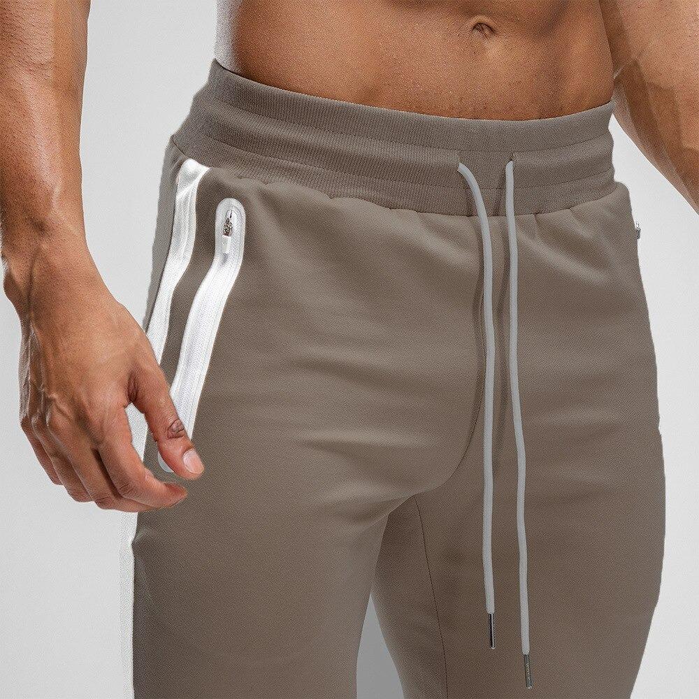 Light Brown Track Joggers