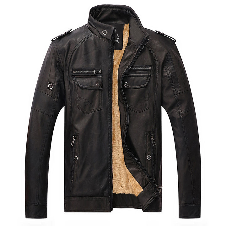 Chopper Fleece Biker Jacket