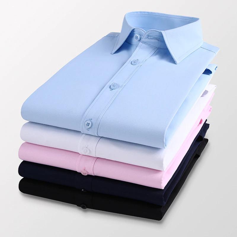 Men's Light Blue Classic Dress Shirt
