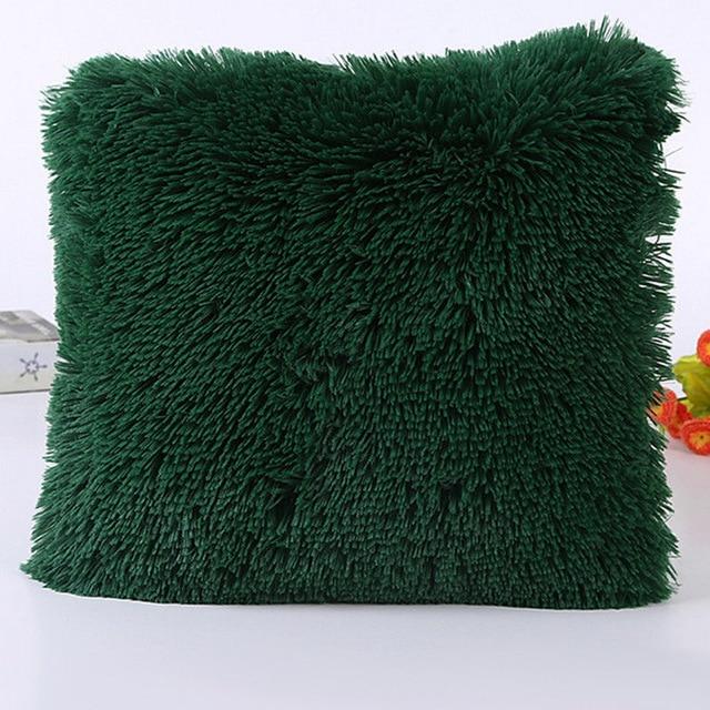 Furry Pillow Cover