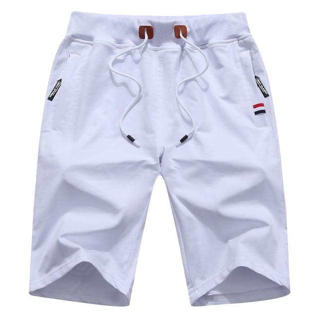 Pacific Nautical White Summer Shorts