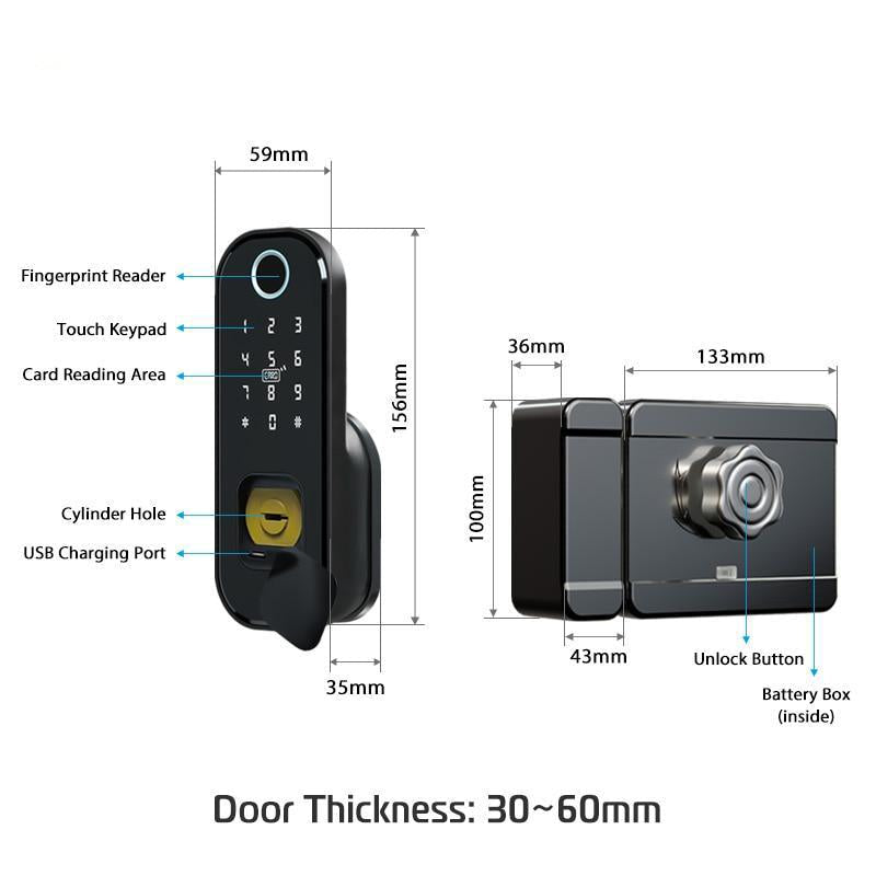 Smart Fingerprint Home Lock
