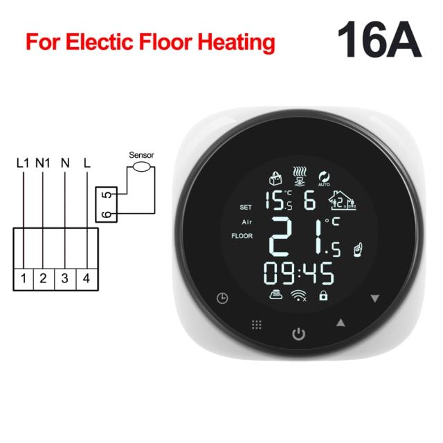 Smart WIFI Nest Thermostat (Compatible with Alexa and Google)