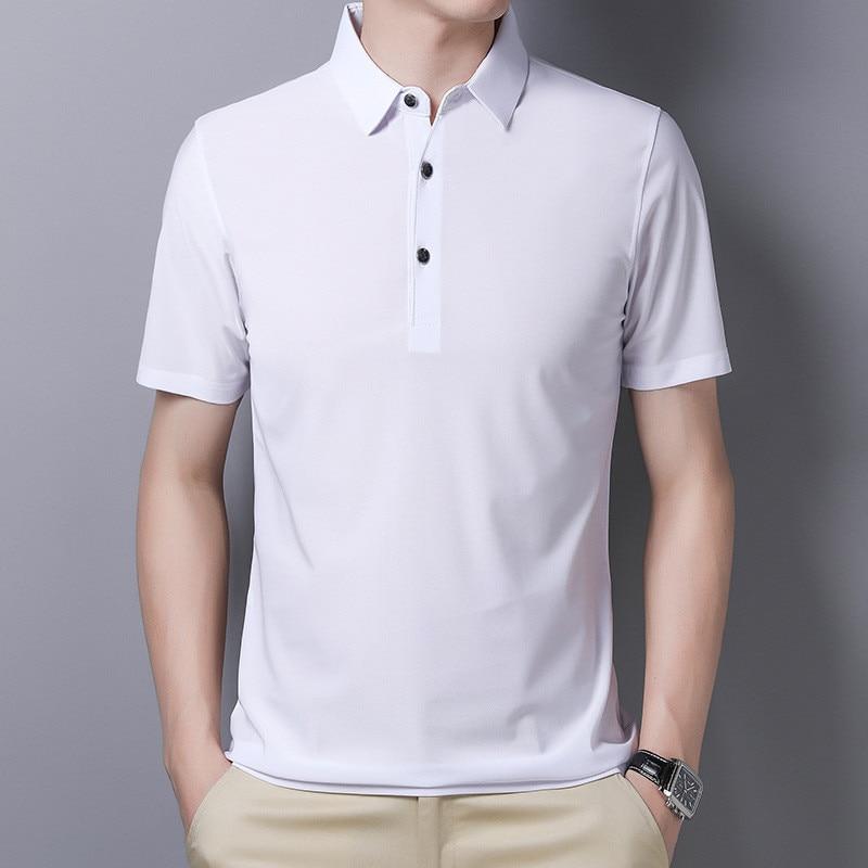Buttoned Canvas Polo Shirt (6 Designs)