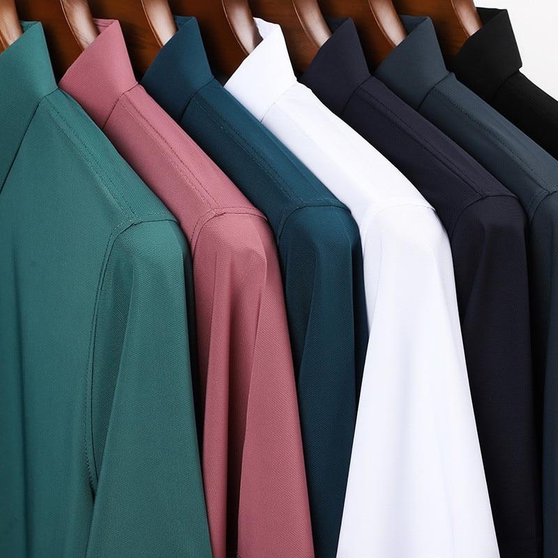 Buttoned Canvas Polo Shirt (6 Designs)