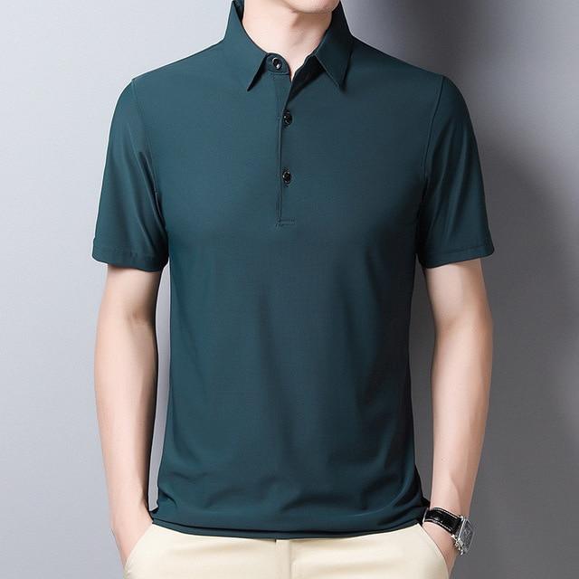 Buttoned Canvas Polo Shirt (6 Designs)
