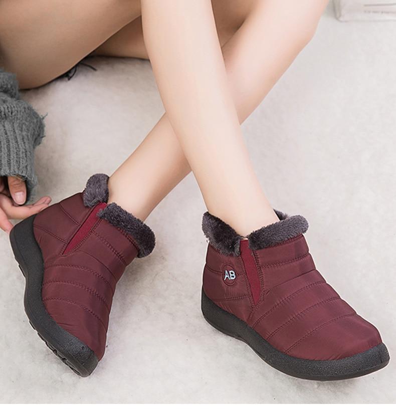Inira Boots Low - Red