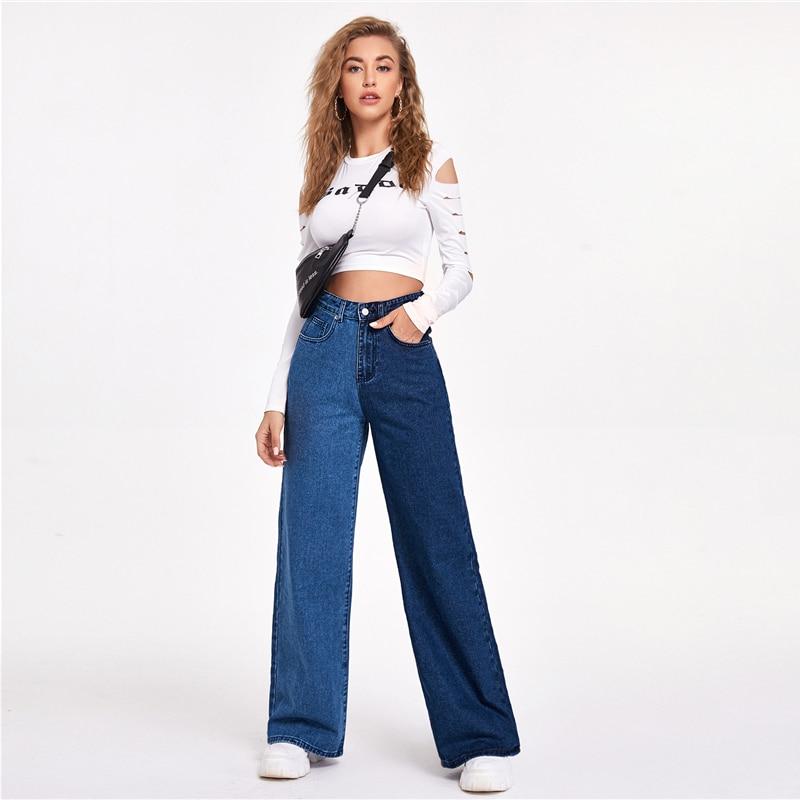 Virginia Two Tone Jeans