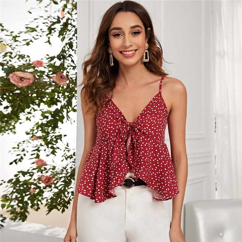 Dalary Polka Dot Tank