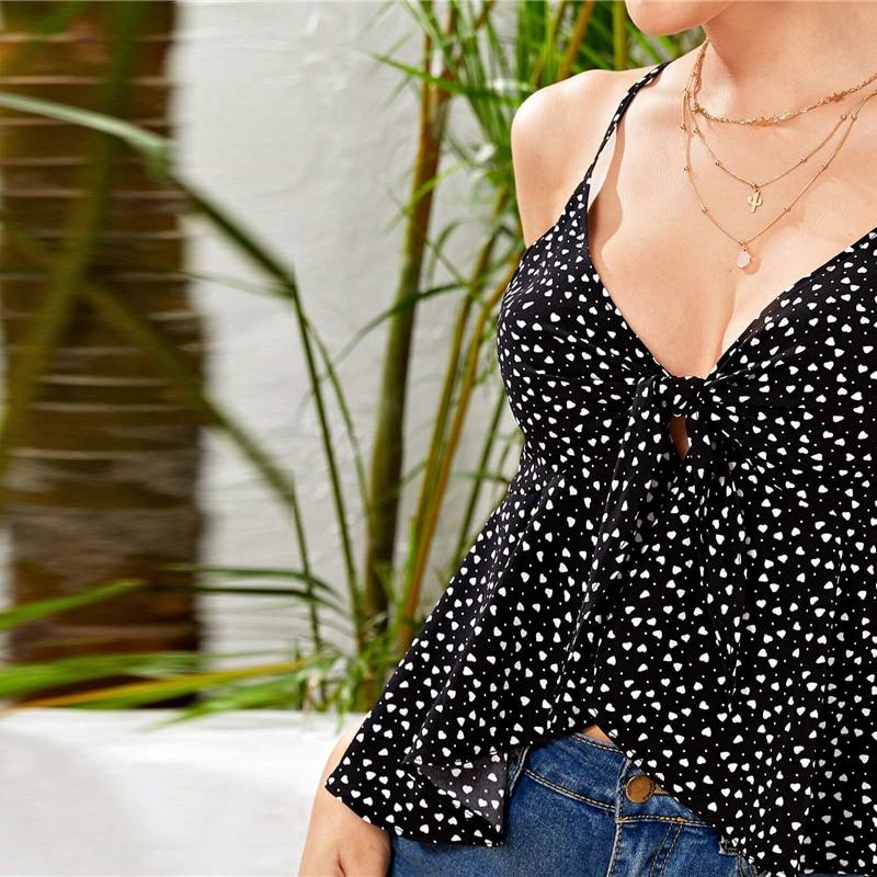 Dalary Polka Dot Tank