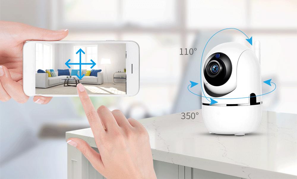 Smart HD Mini Surveillance Camera (WiFi compatible)